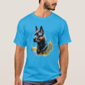 Dobermann-hond T-shirt (Voorkant)