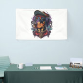 Dobermann Hondenpiraat Spandoek (Beurs)