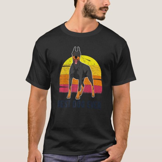 Dobermann Hondenras 158 T-shirt (Voorkant)