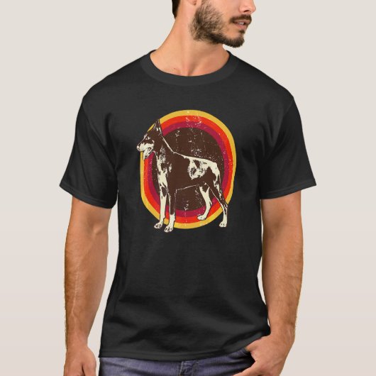 Dobermann hondenras  23 t-shirt (Voorkant)