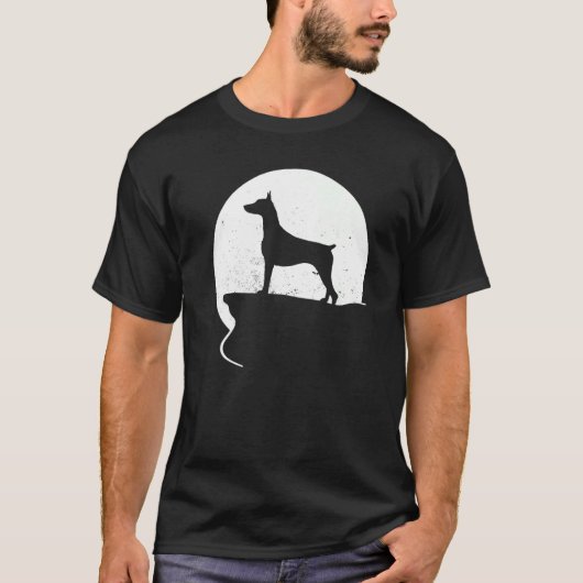 Dobermann Hondenras 4 T-shirt (Voorkant)