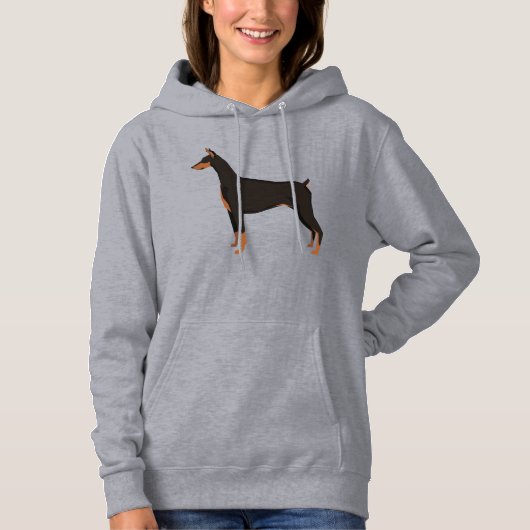Dobermann Hoodie (Voorkant)