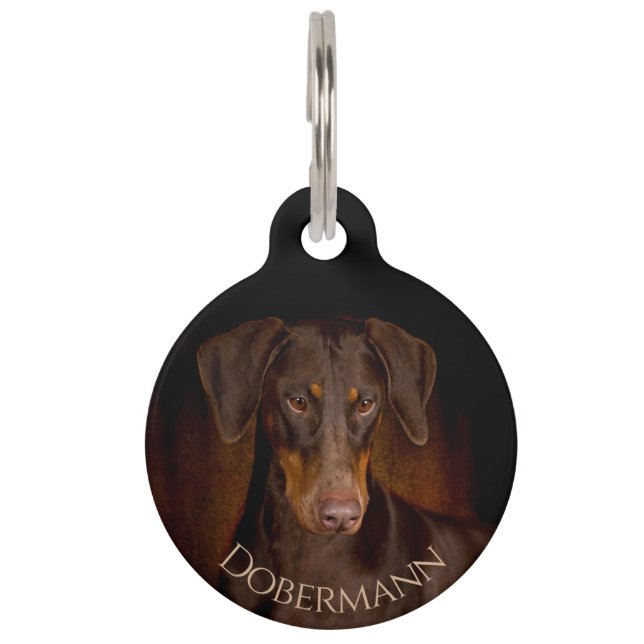 Dobermann Huisdierpenning (Voorkant)