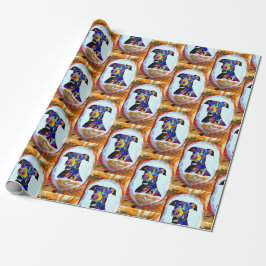 Dobermann-inpakpapier Cadeaupapier