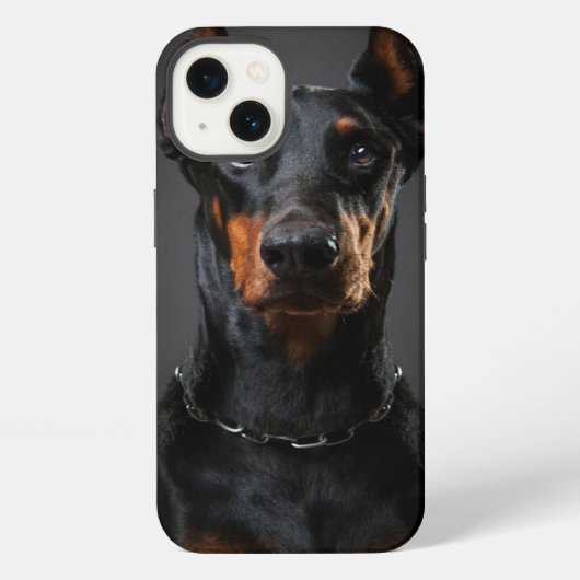 Dobermann iPhone Hoesje iPhone 13 Hoesje (Achterkant)