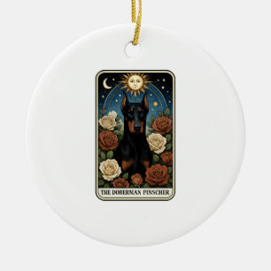 Dobermann Keramisch Ornament