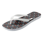 Dobermann Kerstfeest Teenslippers (Schuin)