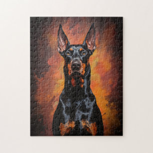 Dobermann Legpuzzel