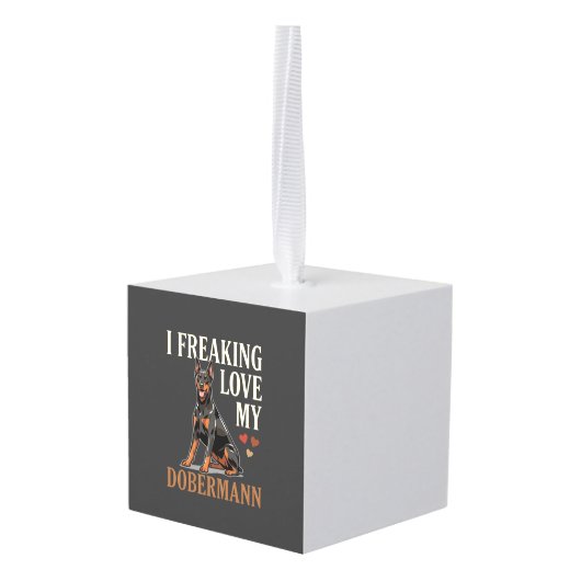 Dobermann Liefhebber Hondenliefhebber Decoratie (Achter hoekig)