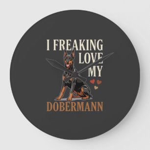 Dobermann Liefhebber Hondenliefhebber Grote Klok
