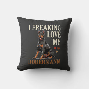 Dobermann Liefhebber Hondenliefhebber Kussen