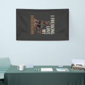 Dobermann Liefhebber Hondenliefhebber Spandoek (Beurs)