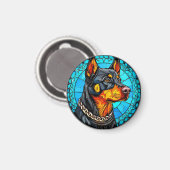 Dobermann Magneet (Voorkant / Achterkant)
