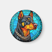 Dobermann Magneet (Voorkant)