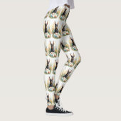 Dobermann met Paaseieren Leggings (Rechts)