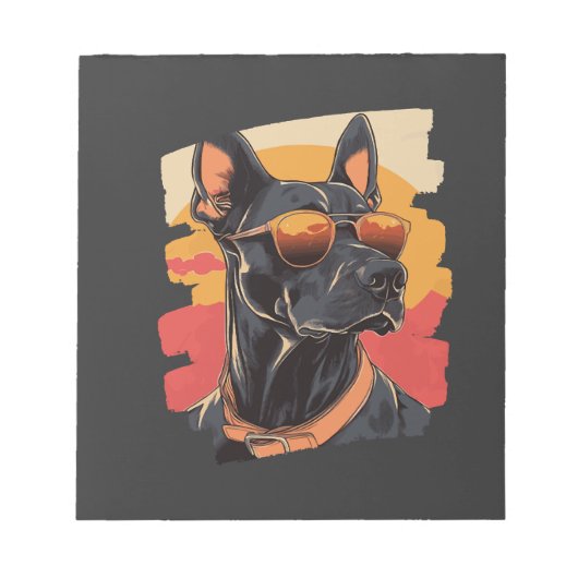 Dobermann Notitieblok (Voorkant)