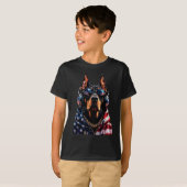 Dobermann Papa T-shirt (Voorkant volledig)