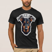 Dobermann Papa T-shirt (Voorkant)