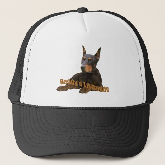 Dobermann Papa's Boezemvriend Trucker Pet (Voorkant)