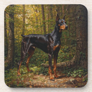 Dobermann Pincher Bier Onderzetter