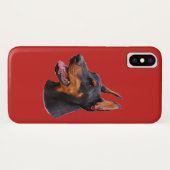 Dobermann Pincher Case-Mate iPhone Case (Achterkant (horizontaal))