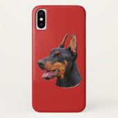 Dobermann Pincher Case-Mate iPhone Case (Achterkant)