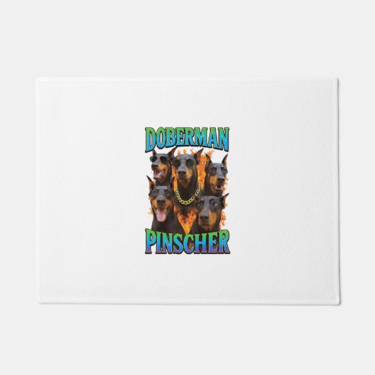 Dobermann Pincher Deurmat (Voorkant)