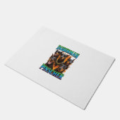 Dobermann Pincher Deurmat (Schuin)