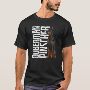 Dobermann Pincher Grappige Vrouwen Hondje Doberman T-shirt