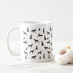 Dobermann Pincher hond Koffiemok