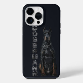 Dobermann Pincher iPhone 14 Pro Max Hoesje
