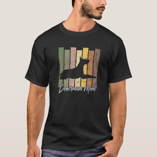 Dobermann Pincher Moeder Dobermann Pincher Hond T-shirt (Voorkant)