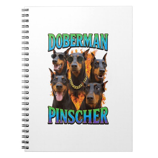 Dobermann Pincher Notitieboek (Voorkant)