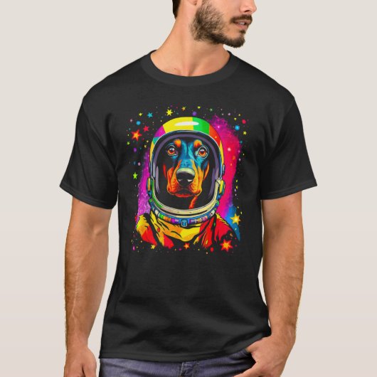 Dobermann Pincher Ontwerp T-shirt (Voorkant)