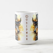 Dobermann Pincher Steampunk Hond Koffiemok (Center)