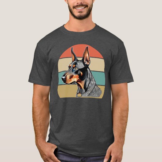 Dobermann Pincher T-shirt (Voorkant)