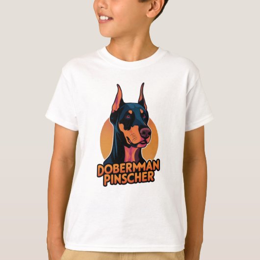 Dobermann Pincher T-shirt (Voorkant)