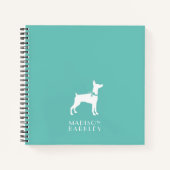 Dobermann Pinscher Dog Puppy Dobie Notitieboek (Voorkant)