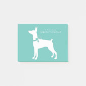 Dobermann Pinscher Dog Puppy Dobie Post-it® Notes (Voorkant)