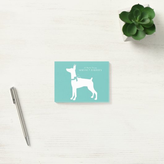 Dobermann Pinscher Dog Puppy Dobie Post-it® Notes (Kantoor)