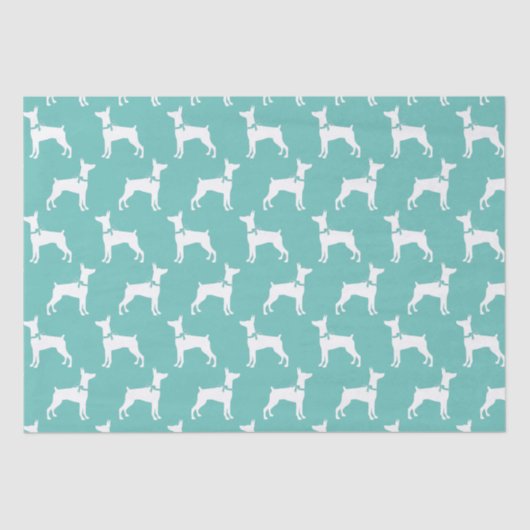 Dobermann Pinscher Dog Puppy Dobie Tissuepapier (Voorkant)