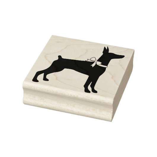 Dobermann Pinscher Dog Puppy Rubberstempel (Stempel)