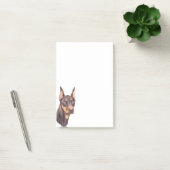 Dobermann Pinscher hond Post-it® Notes (Kantoor)