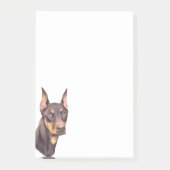 Dobermann Pinscher hond Post-it® Notes (Voorkant)