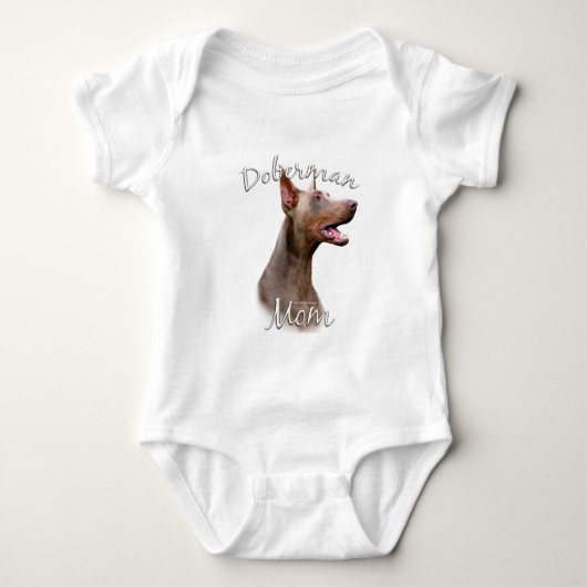 Dobermann Pinscher (Isabella) Moeder 2 Romper (Voorkant)