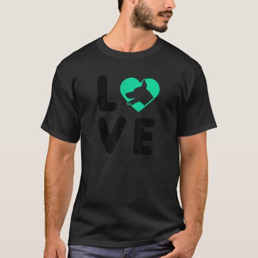 Dobermann Pinscher liefhebber T-shirt (Voorkant)