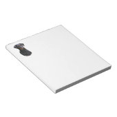 Dobermann Pinscher natuurlijk Notitieblok van het  (Schuin)