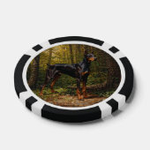 Dobermann Pinscher Poker Chips (Enkel)
