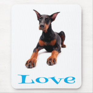 Dobermann Pinscher Puppy Hond Muismat