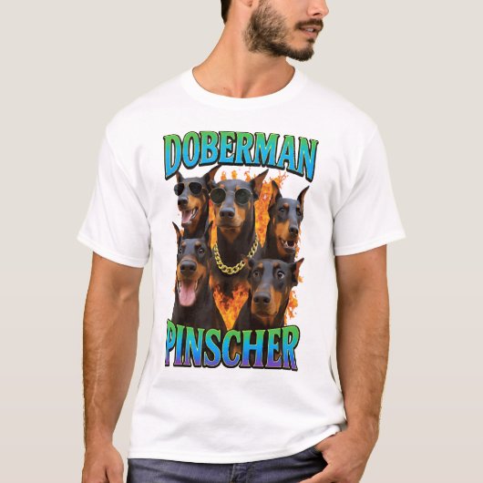 Dobermann-pinscher T-shirt (Voorkant)